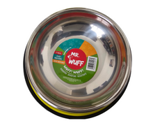 Cargar imagen en el visor de la galería, Plato para Perro Mr. Wuff - Acero Inoxidable (27 Onzas)
