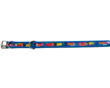 Cargar imagen en el visor de la galería, Collar Ajustable para Perros de Loneta No. 5 - 51 cm x 3.5 cm
