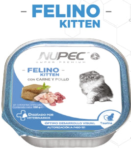 Nupec felino kitten húmedo