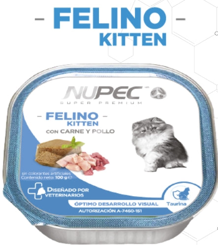 Nupec felino kitten húmedo