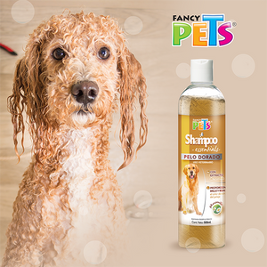 Shampoo para Perros Pelo Dorado - Fancy Pets, 500ml