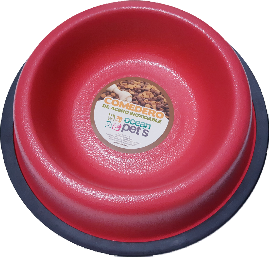 Plato Acero Inoxidable 8 onzas