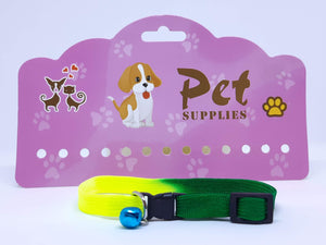 Collar multicolor con cascabel 1 x 30 cm