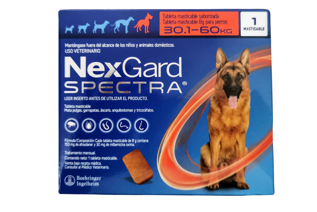 Nexgard Spectra 30.1 a 60 kg