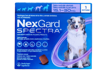 Cargar imagen en el visor de la galería, NexGard Spectra 15.1 a 30 kg
