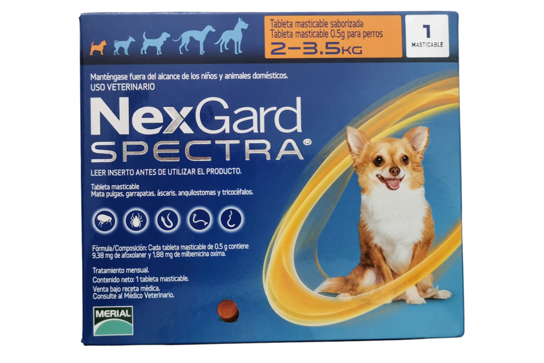 NexGard Spectra 2 a 3.5 kg