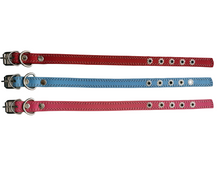 Cargar imagen en el visor de la galería, Collar de piel colores #2 47cm
