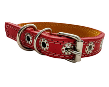 Cargar imagen en el visor de la galería, Collar de piel colores #2 47cm

