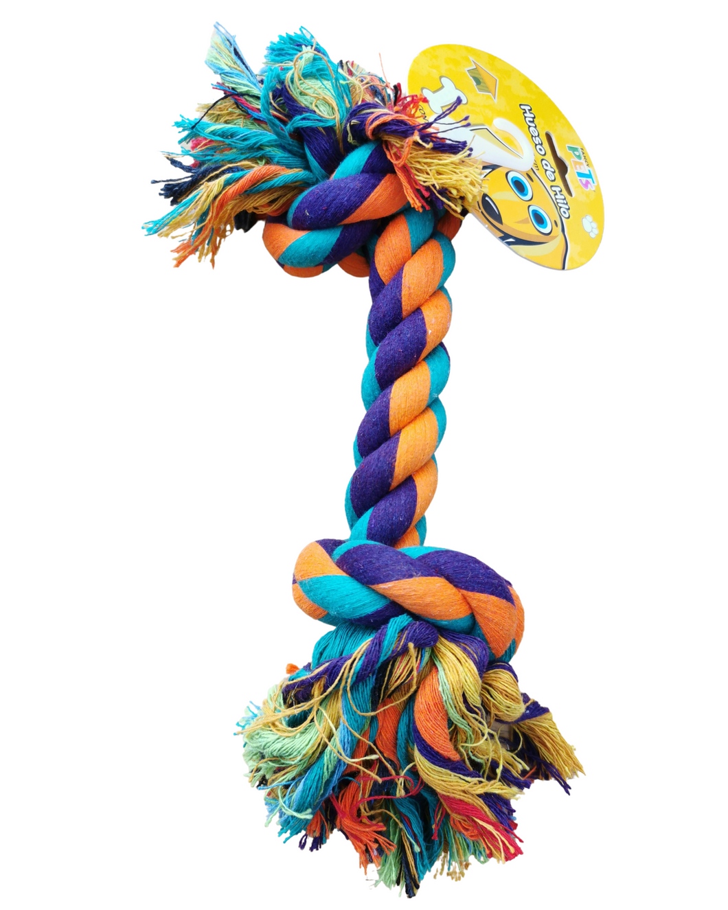 Hueso de hilo de colores grande 35cm