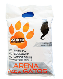 Arena para gato natural Coderi 3k