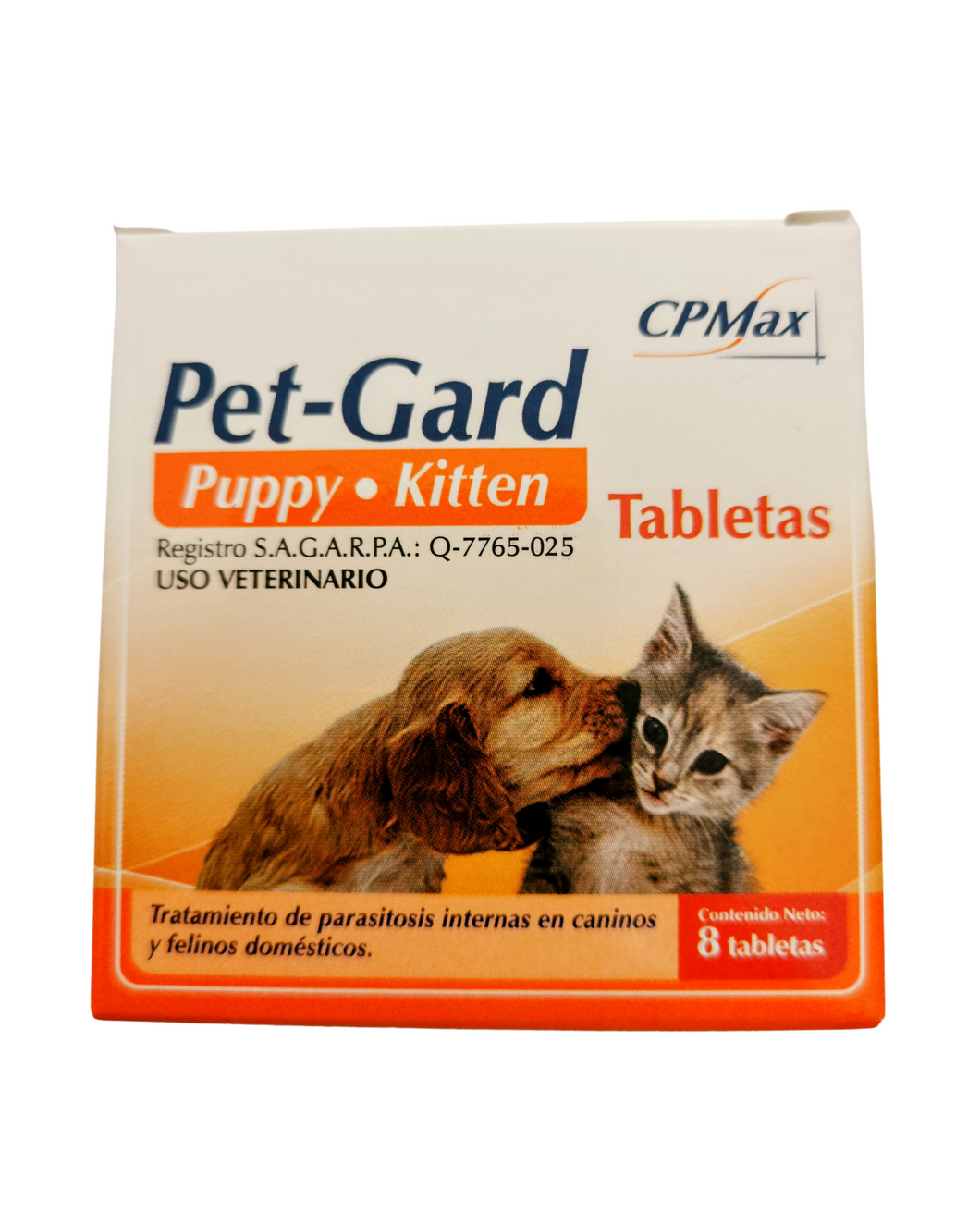 Pastilla Individual Pet-Gard Puppy Kitten - Desparasitante para Cachorros y Gatitos de 5 kg