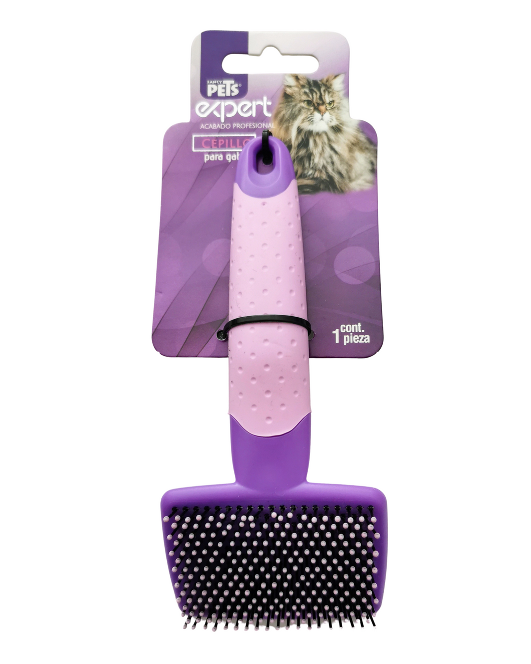 Cepillo para gatos con puntas redondas