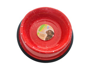 PLATO JASPEADO DE ACERO 24 OZ (680 G)