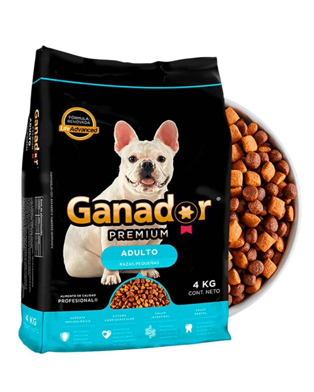 Ganador Premium Adulto Razas pequeñas 20kg