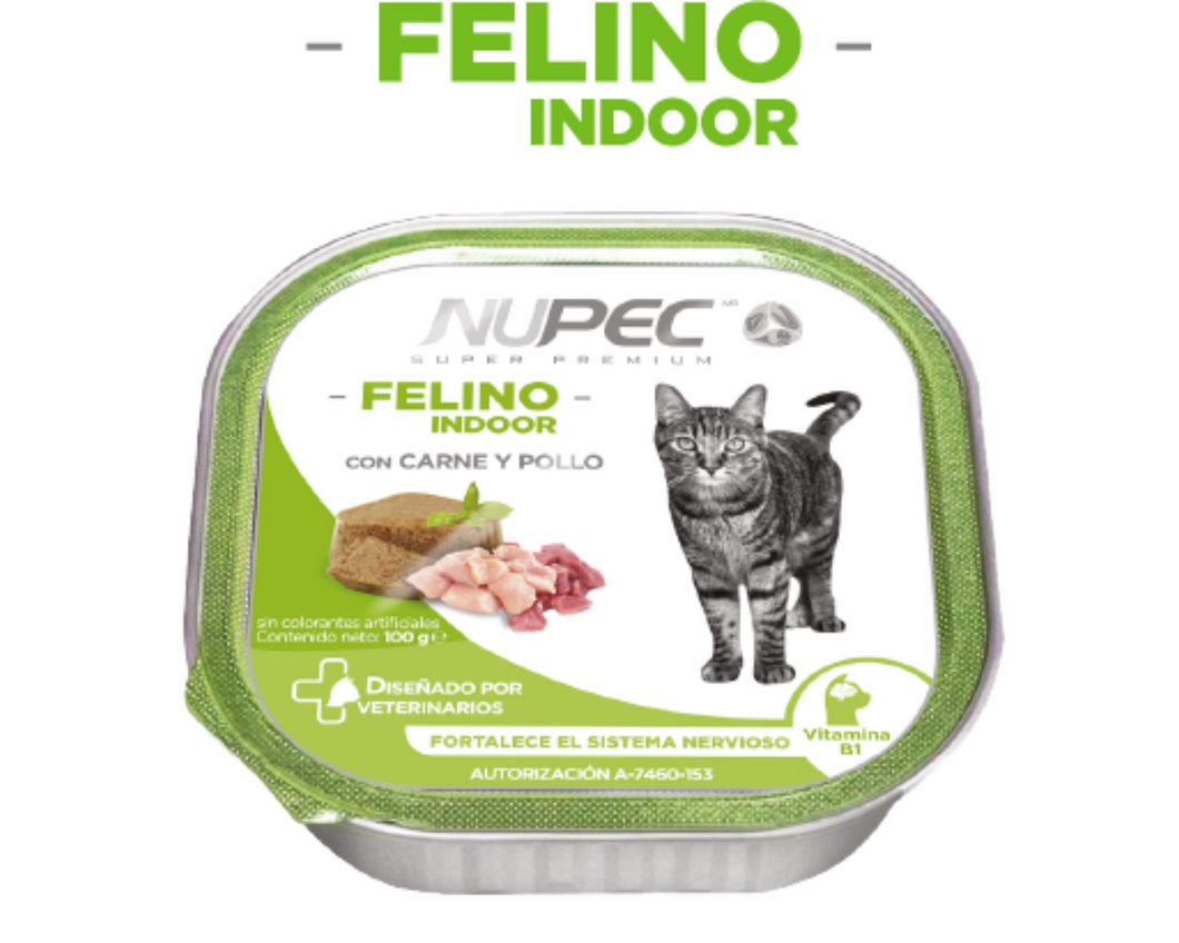 Felino Indoor Alimento Humedo 100g