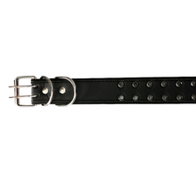 Cargar imagen en el visor de la galería, Collar Ancho de Neopreno para Razas Grandes - Color Negro (65 cm)

