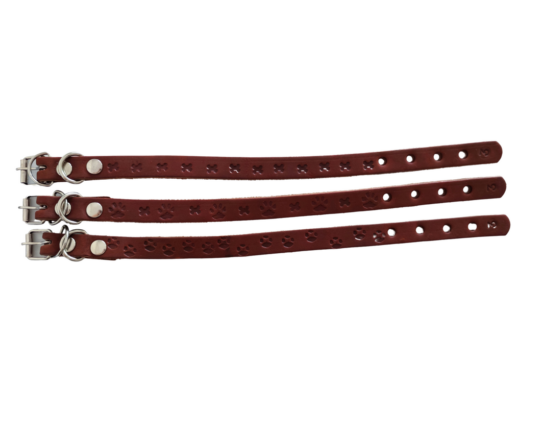 Collar de piel #3 de 35 cm