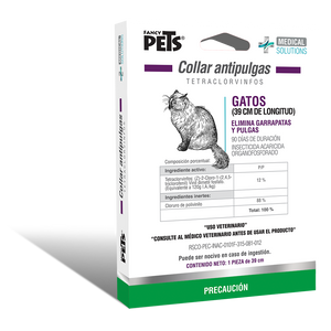 COLLAR ANTIPULGAS PARA GATO MEDICAL SOLUTIONS