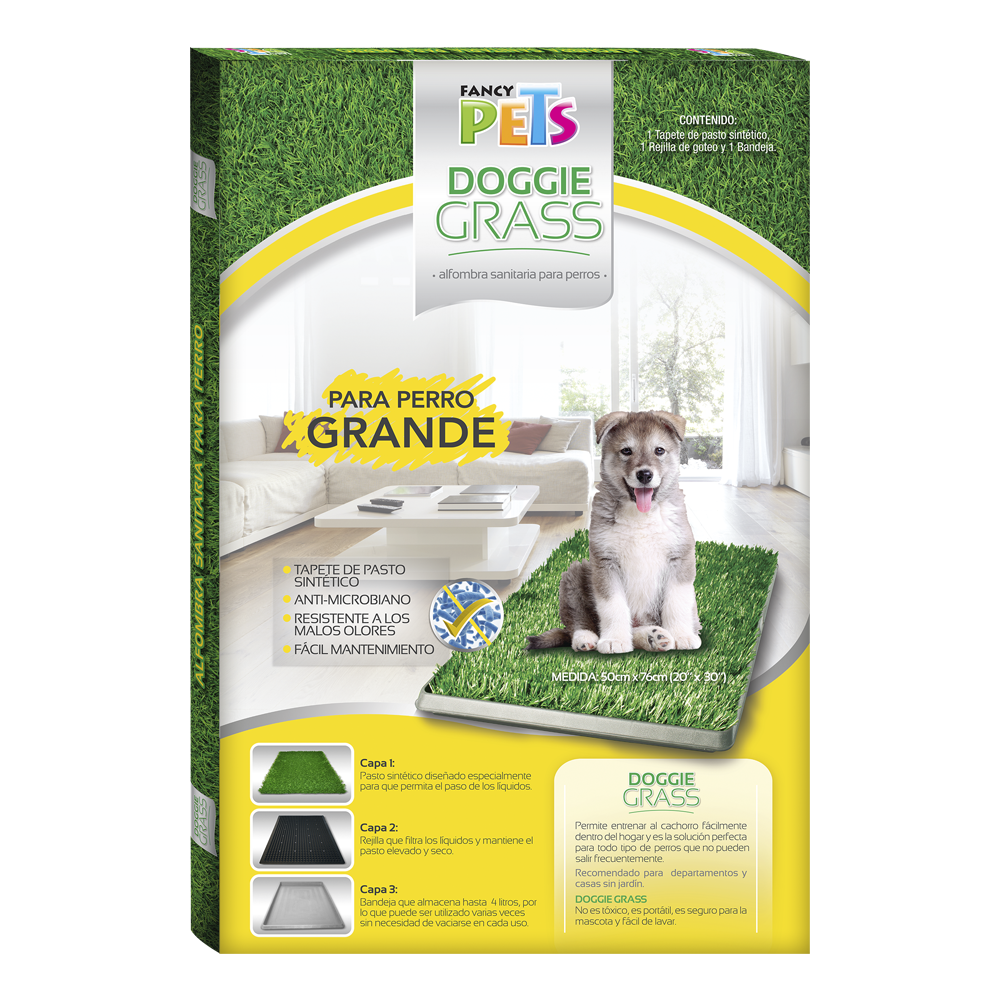 Tapete pasto sintetico DOGGIE GRASS Grande