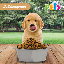 Cargar imagen en el visor de la galería, PLATO DE ACERO CON BASE ANTIDERRAPANTE 32 OZ (907 G)
