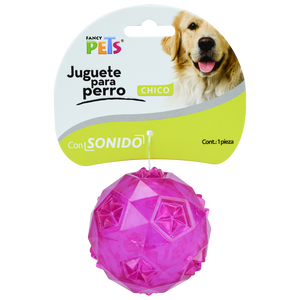 JUGUETE PELOTA PRISMA CON SONIDO CHICO