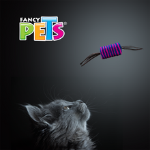 Cargar imagen en el visor de la galería, JUGUETE PARA GATO CILINDRO CON LIENZOS
