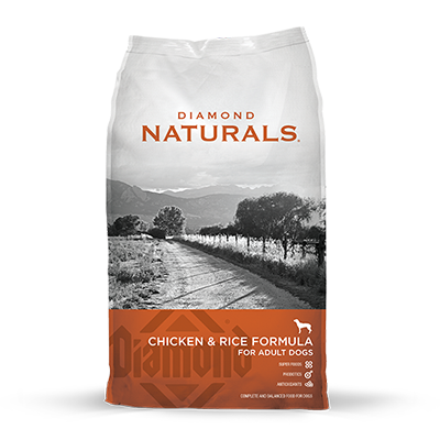 Naturals pollo y arroz, todas las etapas