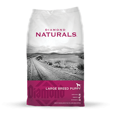 Naturals Cachorro razas grandes cordero y arroz