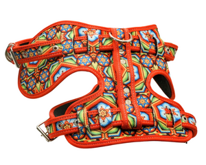 Pechera tipo tactica neon chica