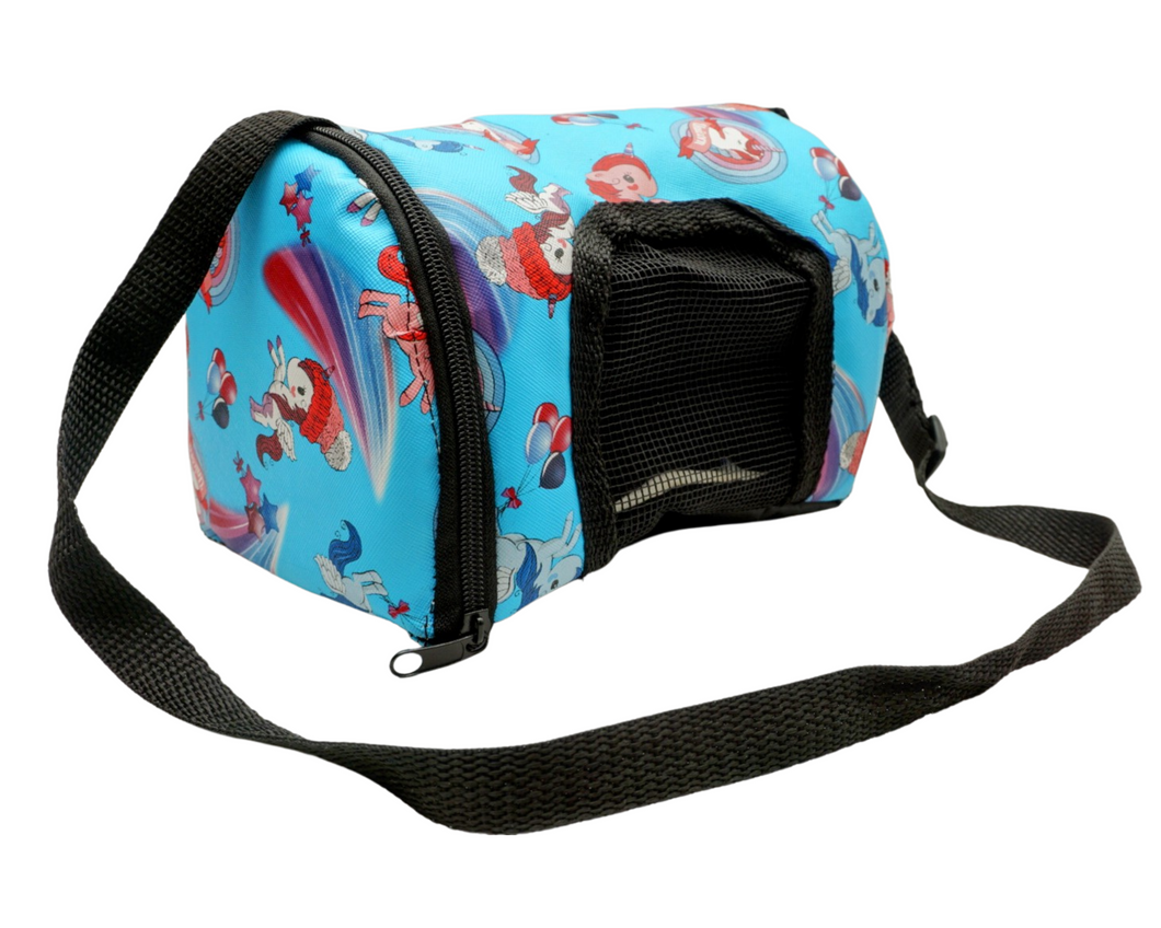 Mochila bolsa transportadora para hamster o cuyo