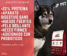 Cargar imagen en el visor de la galería, 🦴 Dinapet Premium Adulto 20 kg – Alimento Seco para Perros | Alta Proteína + Piel Sana + Digestión Óptima
